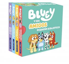 PACK BLUEY : PEQUEÑA BIBLIOTECA : BLUEY Y SUS AMIGOS | 9788448870355 | BLUEY
