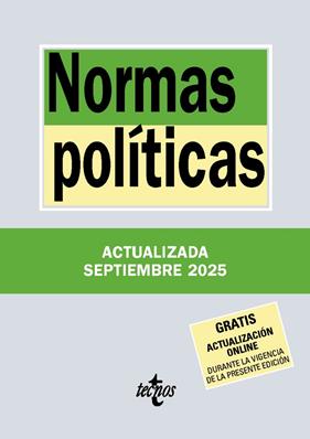 NORMAS POLÍTICAS ( 9/2025 ) | 9788430993079 | EDITORIAL TECNOS