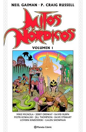 MITOS NÓRDICOS Nº 01/03 | 9788411120418 | GAIMAN, NEIL ; CRAIG RUSSELL, PHILIP ; MIGNOLA, MIKE ; THOMPSON, JILL ; ORDWAY, JERRY ; RUBIN, DAVID