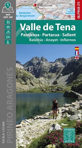 VALLE DE TENA ; PANTICOSA, PARTACUA, SALLENT (1:25.000) | 9788470111723