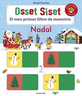 OSSET SISET EL MEU PRIMER LLIBRE DE MEMÒRIA : NADAL | 9788413898292 | DAVIES, BENJI