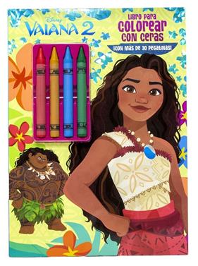 VAIANA 2 : LIBRO PARA COLOREAR CON CERAS | 9791387901080