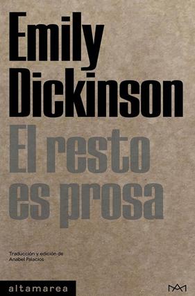 RESTO ES PROSA, EL | 9788419583192 | DICKINSON, EMILY