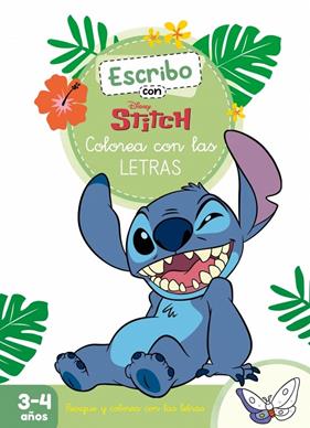ESCRIBO CON STITCH : COLOREA CON LAS LETRAS | 9788419487490