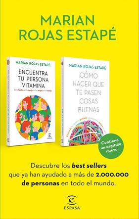 PACK : COMO HACER QUE TE PASEN COSAS BUENAS ; ENCUENTRA TU PERSONA VITAMINA | 9788467065626 | ROJAS ESTAPÉ, MARIAN