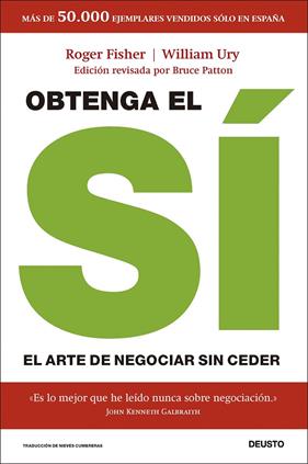 OBTENGA EL SÍ | 9788423439164 | URY, WILLIAM ; FISHER, ROGER ; PATTON, BRUCE