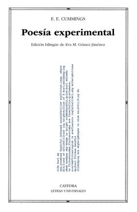POESÍA EXPERIMENTAL | 9788437645698 | CUMMINGS, E.E.
