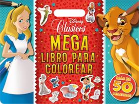 CLÁSICOS DISNEY : MEGALIBRO PARA COLOREAR | 9788419547163
