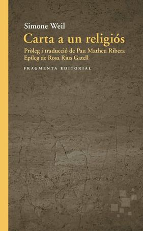 CARTA A UN RELIGIÓS | 9791387548339 | WEIL, SIMONE