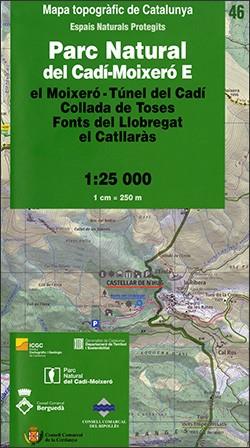 PARC NATURAL DEL CADI-MOIXERO : MOIXERO ; TUNEL DEL CADI ; COLLADA DE TOSES ; FONTS DEL LLOBREGAT ; CATLLARAS | 9788439399599 | DE CATALUNYA, INSTITUT CARTOGRÀFIC I