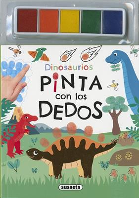 PINTA CON LOS DEDOS : DINOSAURIOS | 9791370340780