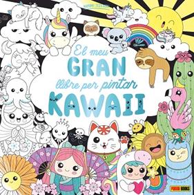 MEU GRAN LLIBRE PER PINTAR KAWAII, EL | 9788411015462