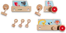 JOC : LILLIPUTIENS JOC CONSTRUCIO COTXE FUSTA (83074) | 5414834830743