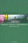 -PERSONAS PAISAJES Y PENSAMIENTOS | 9788483301463 | QUEROL, JORDI