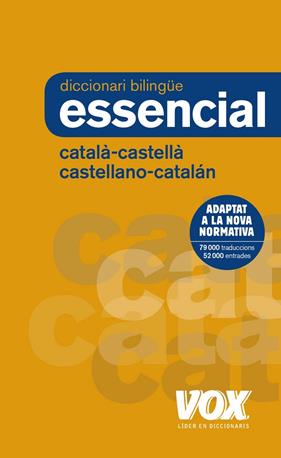 DICCIONARI VOX ESSENCIAL CATALA-CASTELLA-CATALA | 9788499742717 | VOX EDITORIAL