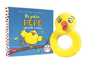 POLLO PEPE APRENDE A VOLAR ( PACK LLIBRE + PELUIX ) | 9788413922737 | DENCHFIELD, NICK ; PARKER, ANT