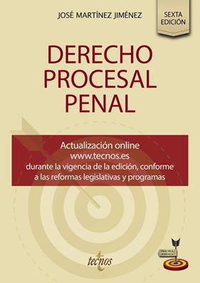 DERECHO PROCESAL PENAL | 9788430994144 | MARTÍNEZ JIMÉNEZ, JOSÉ