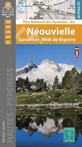 NÉOUVIELLE : GAVARNIE ; MIDI DE BIGORRE ; PARC NATIONAL DES PYRÉNÉES · ESTE 1:30.000 | 9788470110931