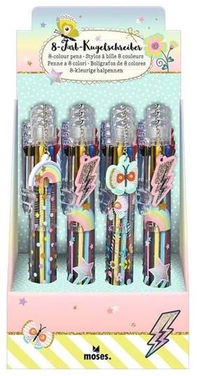 BOLIGRAF : MOSES 8 COLORS (26256) | 4033477262561