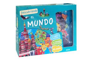 DESCUBRIENDO :EL MUNDO (LIBRO + TALBERO + 81 IMANES) | 9782733857946