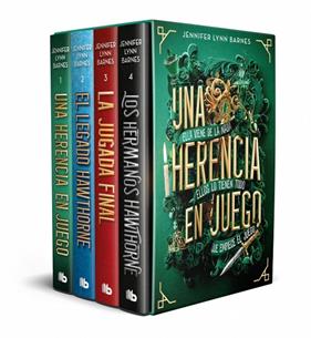 ESTUCHE UNA HERENCIA EN JUEGO | 9791387871406 | BARNES, JENNIFER LYNN