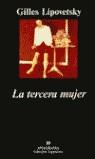 TERCERA MUJER, LA | 9788433905734 | LIPOVETSKY, GILLES