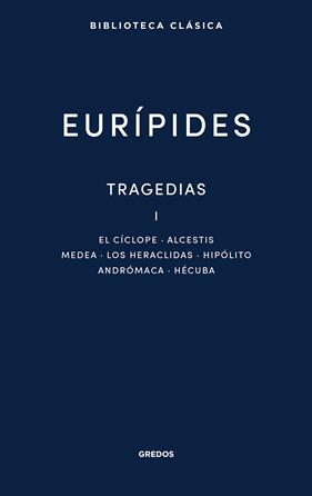 TRAGEDIAS I | 9788424999728 | EURÍPIDES