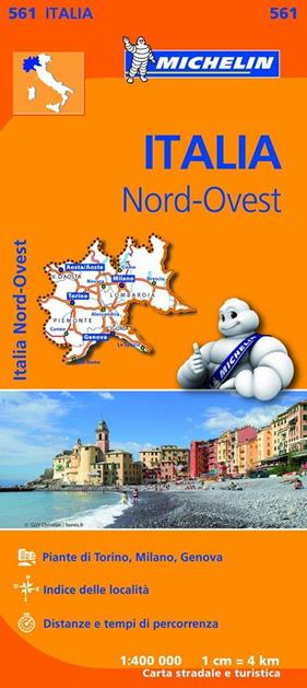 ITALIA NORD-OEST 561 (1:400.000) | 9782067183933
