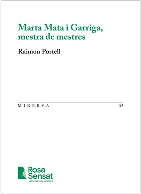 MARTA MATA I GARRIGA, MESTRA DE MESTRES | 9791399004540 | PORTELL, RAIMON
