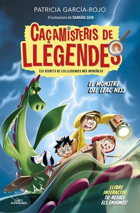 CAÇAMISTERIS DE LLEGENDES 1  :  EL MONSTRE DEL LLAC NESS | 9788410190818 | GARCÍA-ROJO, PATRICIA